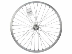 Contec 20″ Forhjul – Aluminiumsfælg – 19-405 -2 Mm Eger – Sølv