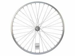 Contec 24″ Forhjul – Aluminiumsfælg – 19-507 – 2 Mm Eger – Sølv