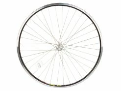 Rodi 700c Forhjul – Wegal Due Fælg – 13-622 – Gevind – DB 13 Mm – Sort – Sølv Nav