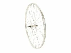 Connect Citybike Baghjul – 700c – Skruekrans – Ryde AS26SL Fælg – Sølv