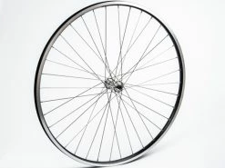 Connect Citybike Forhjul – 700c – Ryde ZAC19 Fælg – QR Nav – Sort/sølv