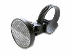 Axa Basta Refleks Hvid Med PVC Spændebånd