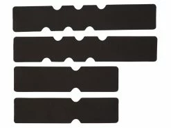 On Gear OnGear – Neopren Skum Indlæg Til Styrbånd – Sæt Med 4 Pads – Sort Neopren