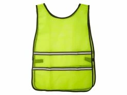 Atredo – Sikkerhedsvest – Unisize – Med Elastiksider – Gul