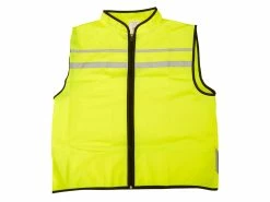 Atredo – Løbe/cykelvest Med Refleks- Med Lynlås – M/L – Gul