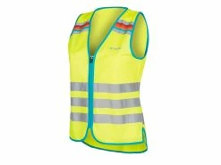 WOWOW Lucy – Refleksvest Med Lynlås – Neongul – Str. XL