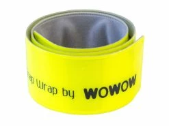 WOWOW Snap Wrap – Refleksbånd – Neongul – 40 X 3 Cm