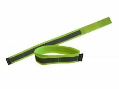 WOWOW Reflective Band – Refleksbånd Til Arm Eller Ben – Neongul – 15 X 2,5 Cm