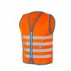 WOWOW Fun Jacket – Refleksvest Med Lynlås Til Børn – Orange – Str. L -Sturmey Soldes WW40551 A default